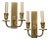 1920’s Gilt Bronze Sconces - a Pair For Sale