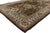 78115 Vintage Indian Hooked Rug, 05'10 x 08'08. The Botanical Reverie: A Vintage Indian Hooked Masterpiece of Biophilic...