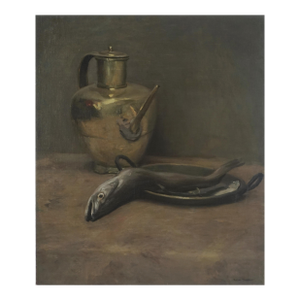 Early 20th Century Original Oil Painting in Style of William Merritt Chase
