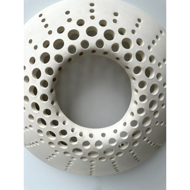 Contemporary Pair of Ceramic Sconces. Italie For Sale - Image 10 of 12