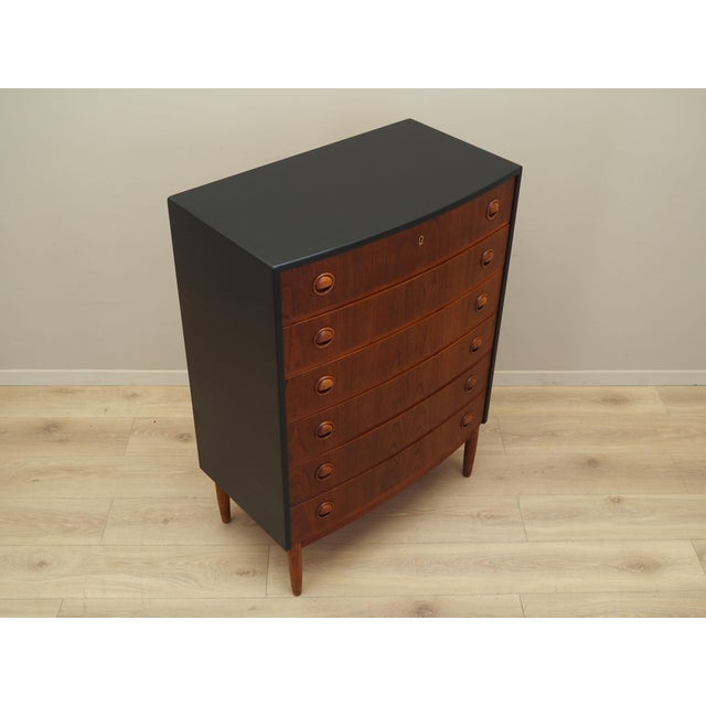 Vintage Danish Teak Chest of Drawers by Kai Kristiansen for Feldballes Møbelfabrik, 1960s For Sale - Image 6 of 12