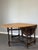 Brown Antique English Oak Drop Leaf Gate Leg Table With Barley Twist For Sale - Image 8 of 12