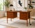 Apartment Sized Mid Century Modern Danish Teak Desk, C. 1960's For Sale - Image 14 of 15