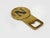 Brass Letter N Initial Bottle Opener by Carl Auböck, Vienna, 1960s For Sale - Image 6 of 10