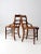 Wood Antique Victorian Cane Seat Chairs Pair For Sale - Image 7 of 13