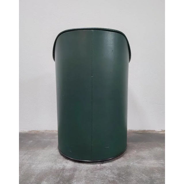 Set of Leather Armchairs attributed to Afra & Tobia Scarpa for Maxalto, Italy, 1985 For Sale - Image 4 of 10