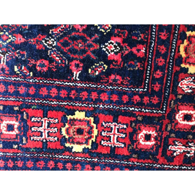 1960s Vintage Senneh Kurdish Carpet For Sale - Image 5 of 14