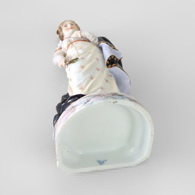 Late 19th Century Volkstedt Figure of Mary Anderson as Pauline Deschapelles in "The Lady of Lyons" For Sale - Image 9 of 9