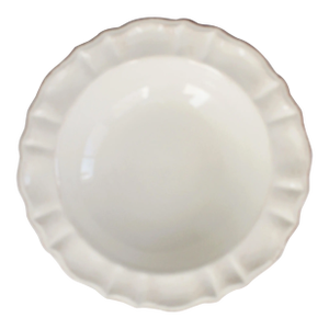Handcrafted in Paris, France. Fluted Serving Bowl's S/2