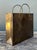 Vintage Brass Shopping Bag For Sale In West Palm - Image 6 of 12