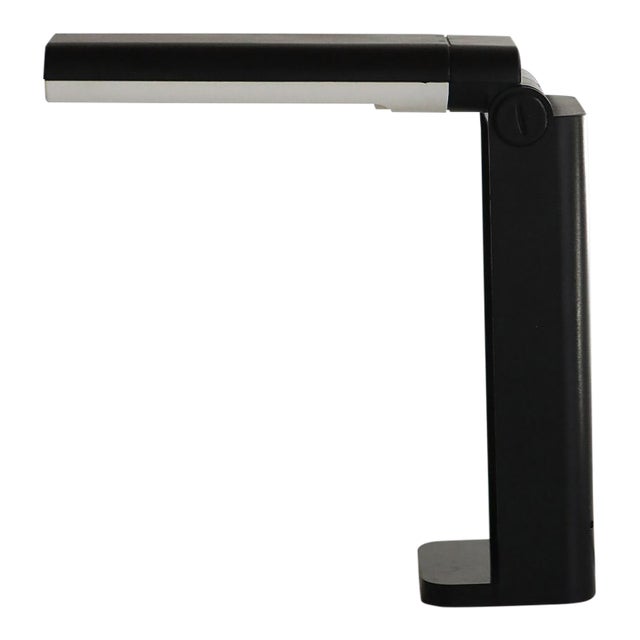 Fluorescent Vintage Foldable Desk Lamp - Memphis Postmodern For Sale