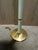 Brass & Porcelain Floor Lamp For Sale - Image 9 of 10