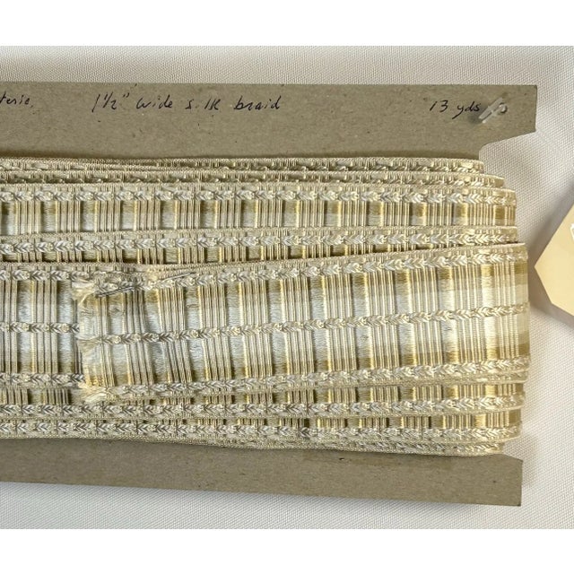 Rogers & Goffigon “Silk Braid”– 13 Yards For Sale - Image 4 of 5