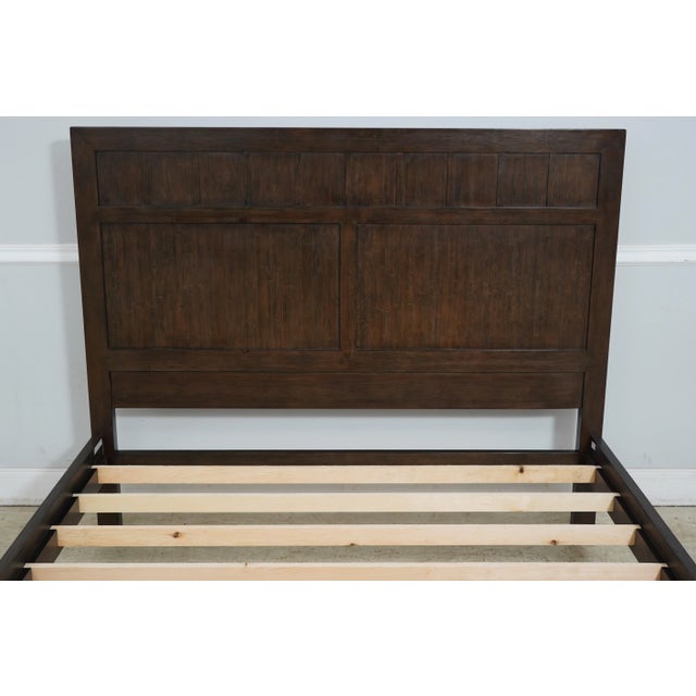 Modern Crate & Barrel Queen Size Modern Bed For Sale - Image 3 of 12