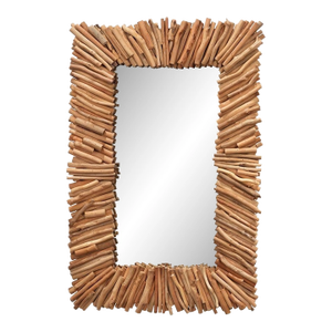 Lifestyle by JY Driftwood Rectangle Mirror