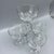 Hollywood Regency Champagne/Shebert Crystal Stemware "Aquarius Clear" by Bryce- Set of 4 For Sale - Image 3 of 12