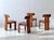 Vintage Sapporo Dining Chairs in Walnut by Mario Marenco for Mobil Girgi, 1970s, Set of 4 For Sale - Image 11 of 16
