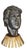 Bust of Young Man on Display Stand For Sale