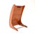 Wood Vintage Table Top Vanity Mirror in Teak, 1950 For Sale - Image 7 of 11