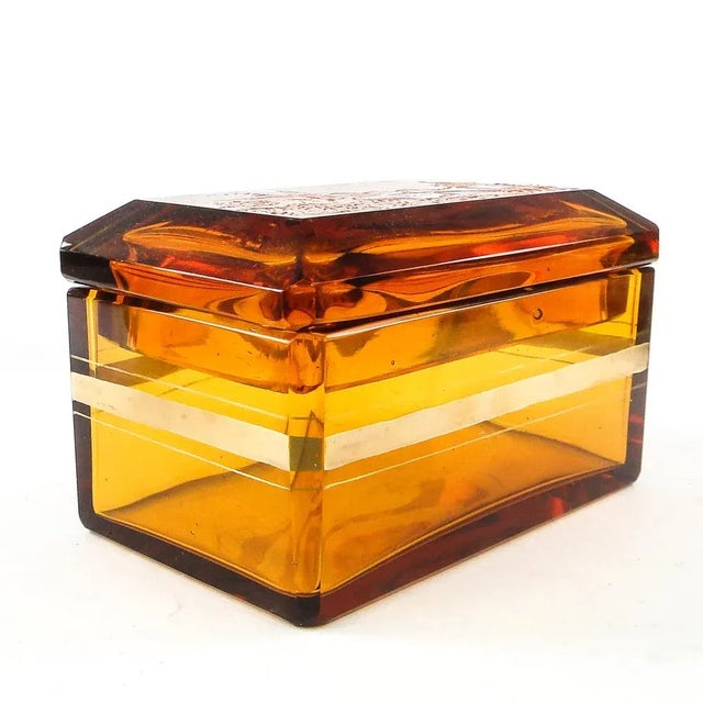 Art Nouveau Candyer from Moser, Czechoslovakia, 1900s For Sale - Image 12 of 13