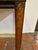 Wood 18th Century French Hand Painted Walnut & Leather Side Table For Sale - Image 7 of 14