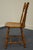 Late 20th Century Ethan Allen Heirloom Nutmeg Maple Colonial Early American Spindle Back Dining Side Chair 10-6002 For Sale - Image 5 of 10