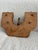 Mid 20th Century Vintage Hand-Carved Wooden Double Horse Head Wall Rack For Sale - Image 5 of 10