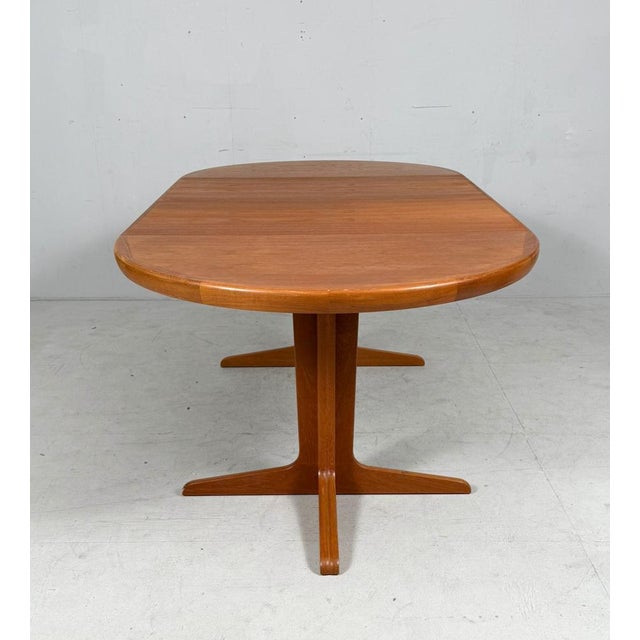 Mid-Century Modern Extendable Dining Table in Teak from VV Møbler, 1960s For Sale - Image 6 of 18