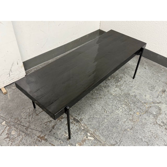 Society of Lifestyle Burnished Woodland Coﬀee Table For Sale - Image 11 of 12