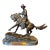 Late 20th Century Frederic Remington “Cowboy” Bronze Sculpture For Sale
