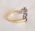 1990s 18ct Gold Diamond & Amethyst Dress Ring, 1995 For Sale - Image 5 of 12