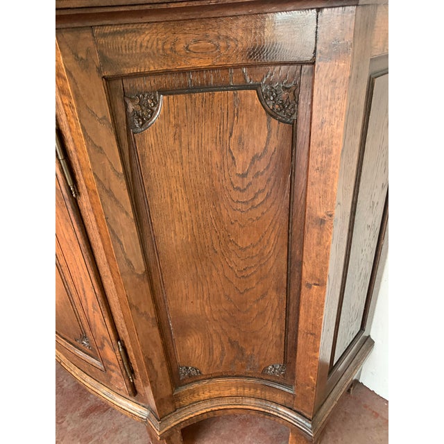 19th Century Louis XIV Sideboard in Oak For Sale - Image 12 of 13