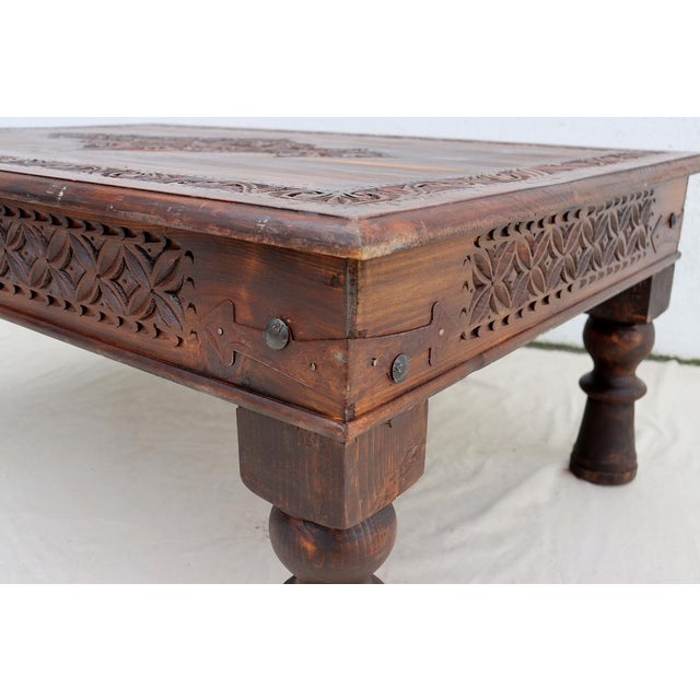 Vintage Wooden Coffee Table, 1970s For Sale - Image 16 of 18