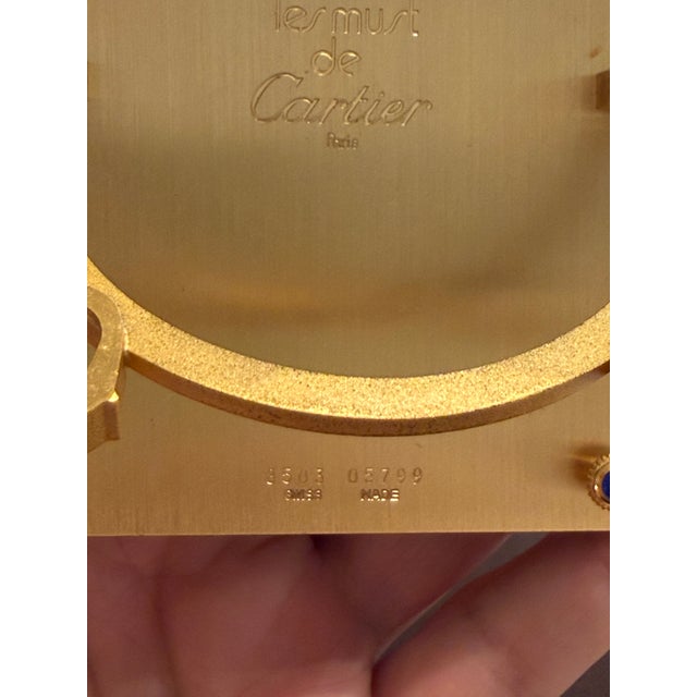 Modern 1980s Cartier Small Picture Frame For Sale - Image 3 of 3