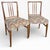 Textile Vintage Paisley Dining Chairs in Wood, Set of 2 For Sale - Image 7 of 7