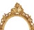 A Vintage Rococo-Style Gold Oval Wall Mirror For Sale In New York - Image 6 of 11
