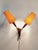 1960s Vintage Danish Teak and Brass Wall Lamp, 1960s For Sale - Image 5 of 6
