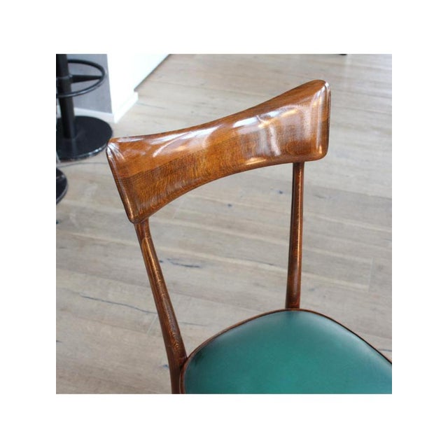 Green Chairs attributed to Pirelli Sapsa, 1950s, Set of 6 For Sale - Image 11 of 18