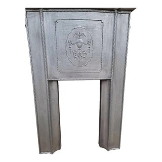 Edwardian Cast Iron Fireplace For Sale