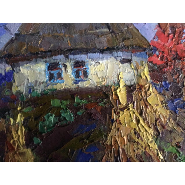Oil Painting Landscape Lonely Oksana Ivanyuk For Sale - Image 11 of 13