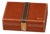 Luxurious Leather Vintage Mark Cross Men's Jewelry Box Dresser Home Decor For Sale