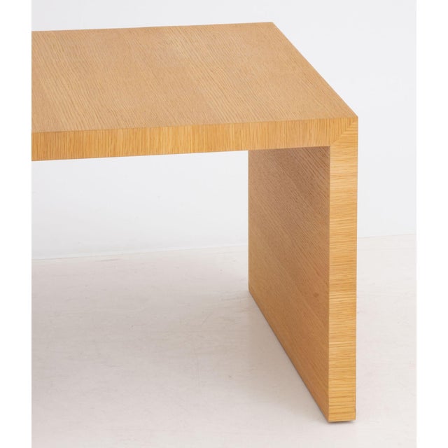 Modern B&b Italia Blonde Wood Side Table For Sale - Image 3 of 8