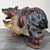 Brown Japanese Hand-Carved Wooden Bear, 1950s For Sale - Image 8 of 18