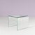 Glass Waterfall Side Table from Fiam, Italy, 1980s For Sale - Image 6 of 7