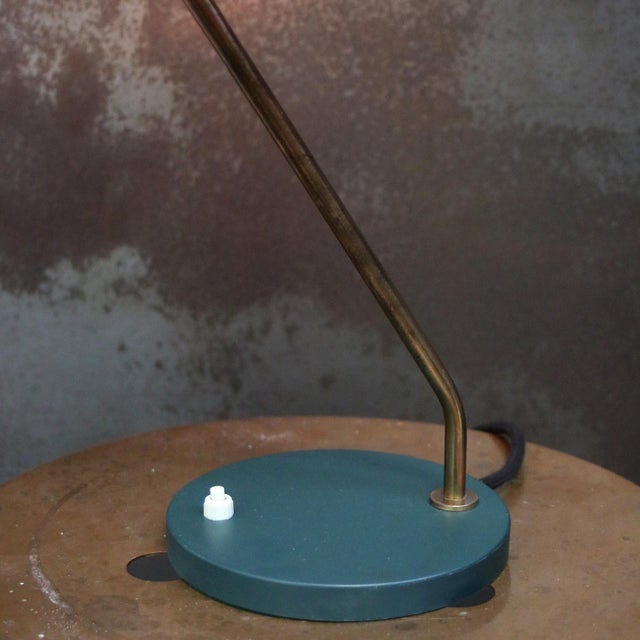 Metal Mid-Century Dutch Desk Lamp Romeo by Louis Kalff for Philips, 1950s For Sale - Image 7 of 11