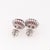 Red 5.8cts Ruby Stud Earrings With Natural Diamonds Accents: Solid 14k Gold, 10mm For Sale - Image 8 of 9