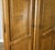 Gold Vintage French Louis XVI Five Door Oak Carved Armoire For Sale - Image 8 of 14