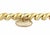 Metal Mid 20th Century San Marco Italy 14k Yellow Gold Macaroni Link Bracelet For Sale - Image 7 of 8
