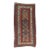 1920s Antique Handcrafted Caucasian Rug. 3'7"x 7' For Sale