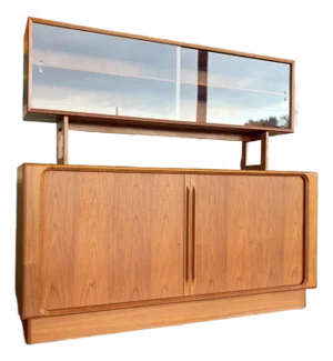 Mid Century Danish Modern Teak Hutch